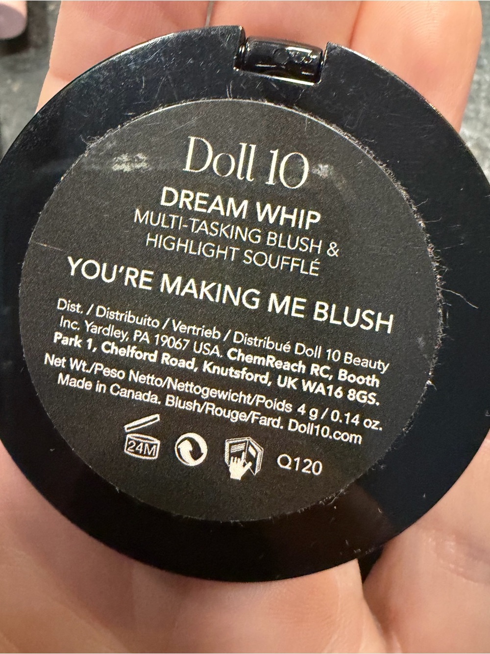 Doll 10 Dream Whip Multi-Tasking Blush & Highlight You’re Making Me Blush